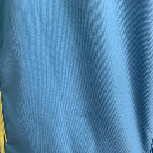 ADIDAS BABY BLUE AND YELLOW TRACK JACKET - Picture 6 of 10